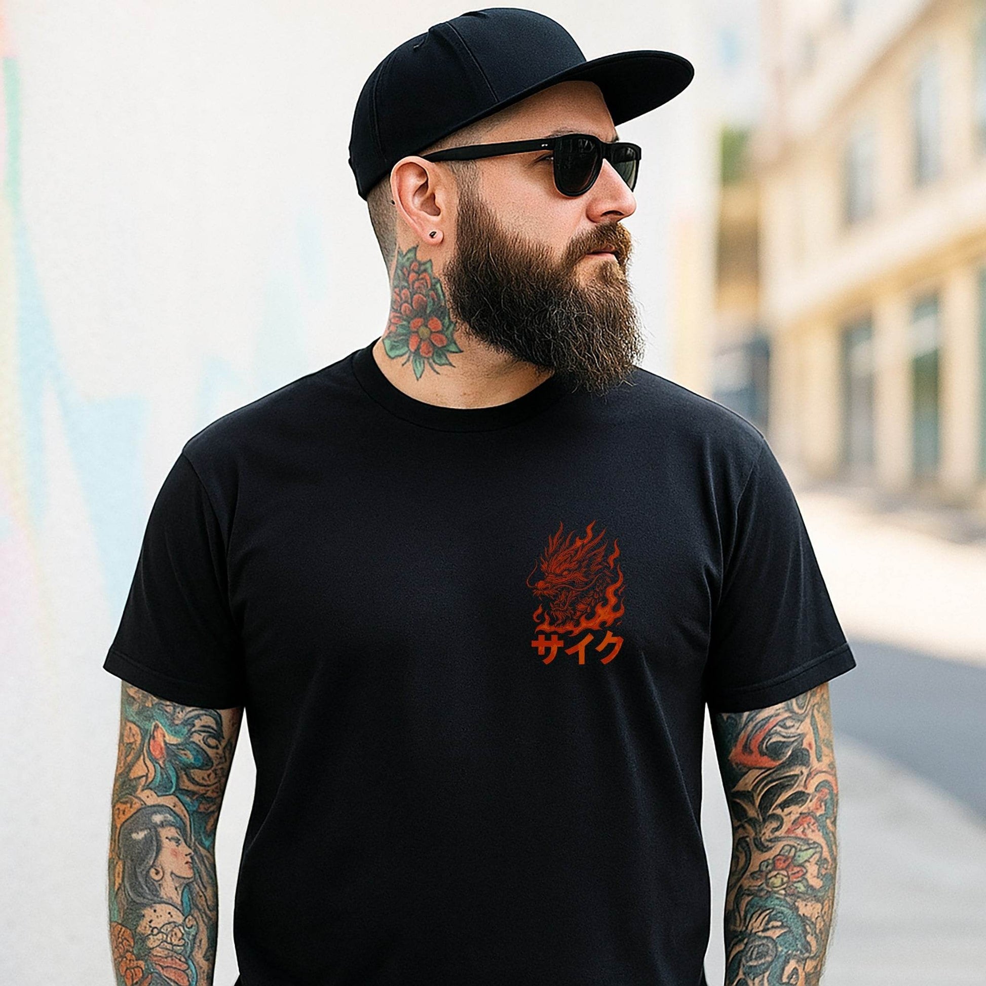 Dragon Path – Osaka Samurai Inferno Tee #jp13 - Psyque