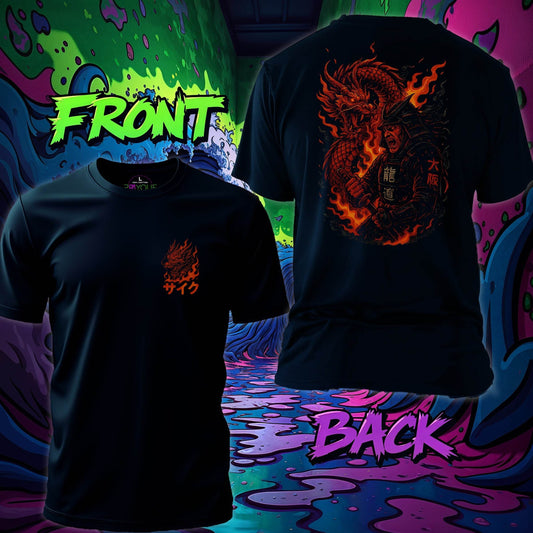 Dragon Path – Osaka Samurai Inferno Tee #jp13 - Psyque