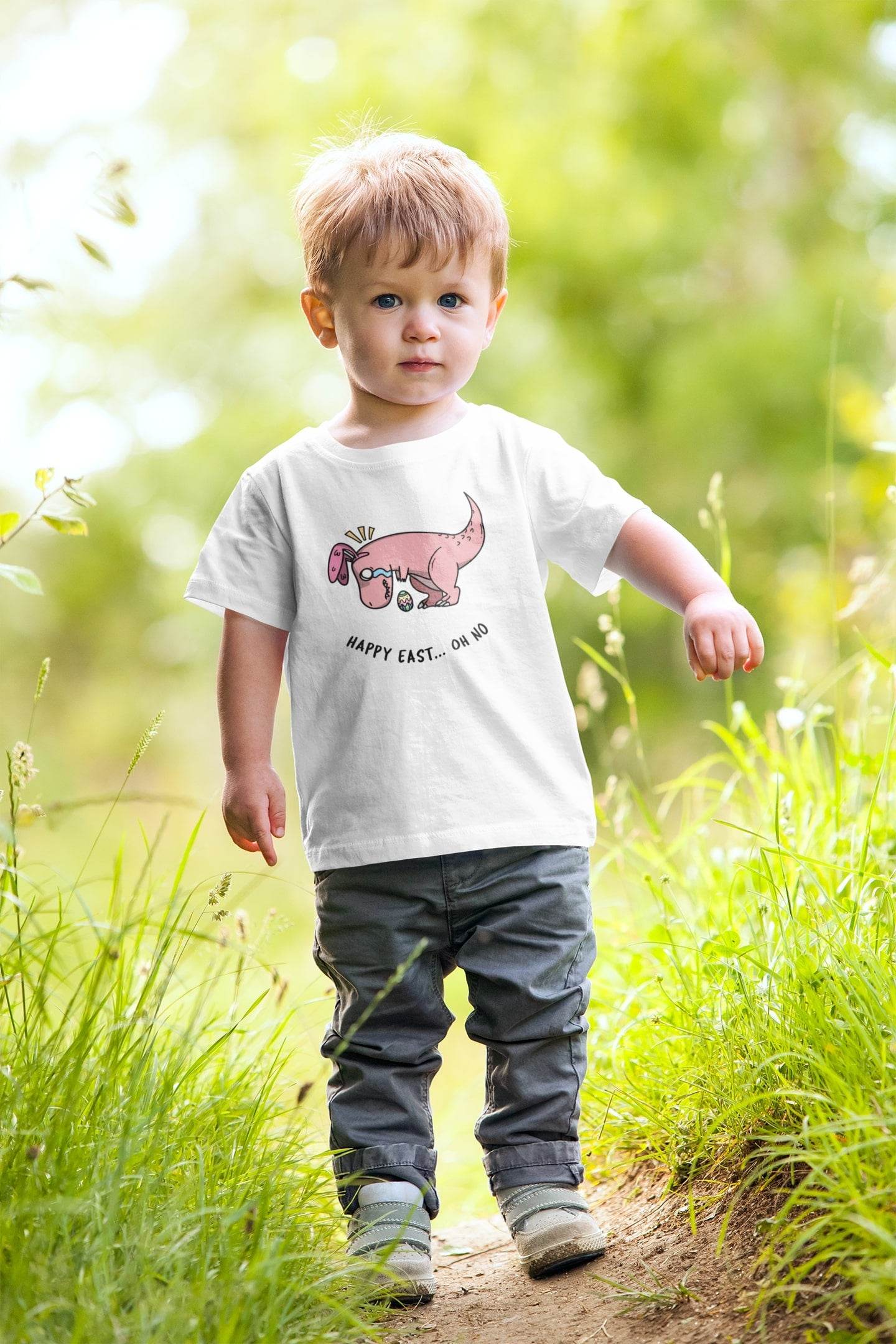 Happy East... Oh No T-shirt #ke4 - Psyque