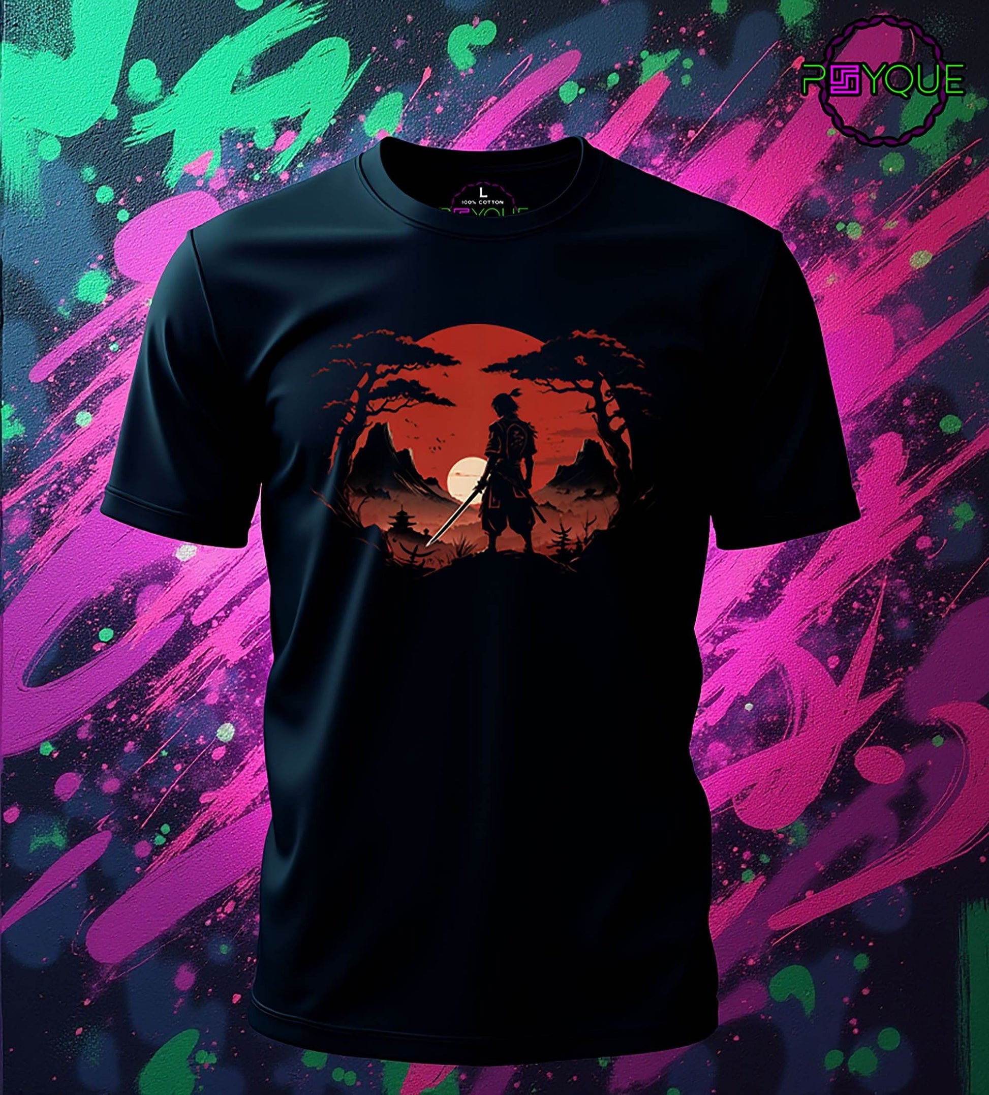 Blood Night – Silent Samurai T-Shirt #w1 - Psyque