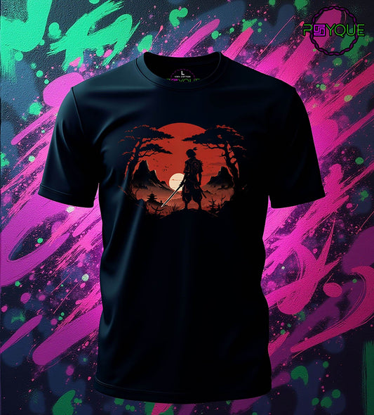 Blood Night – Silent Samurai T-Shirt #w1 - Psyque