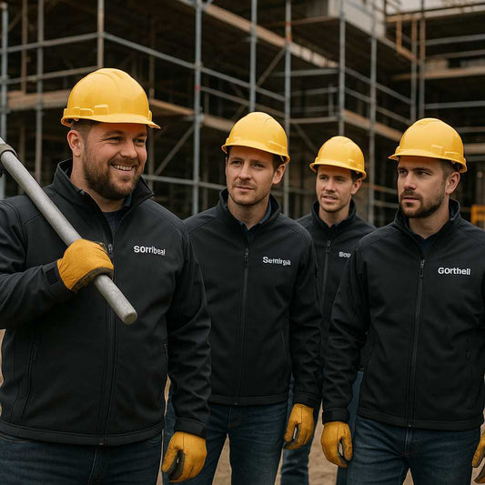Branded Softshell Jackets UK: Smart Logo Workwear