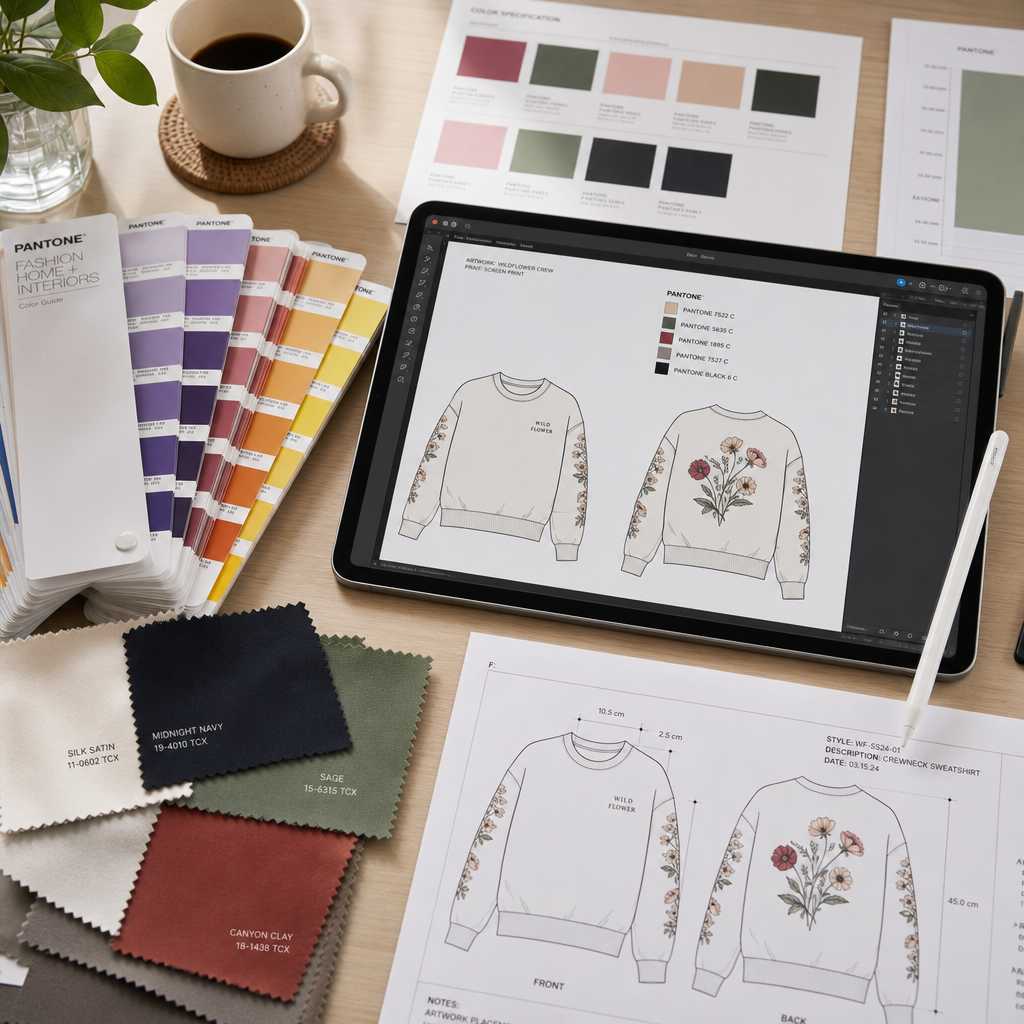 How to Brief a Print Company for Custom Clothing UK