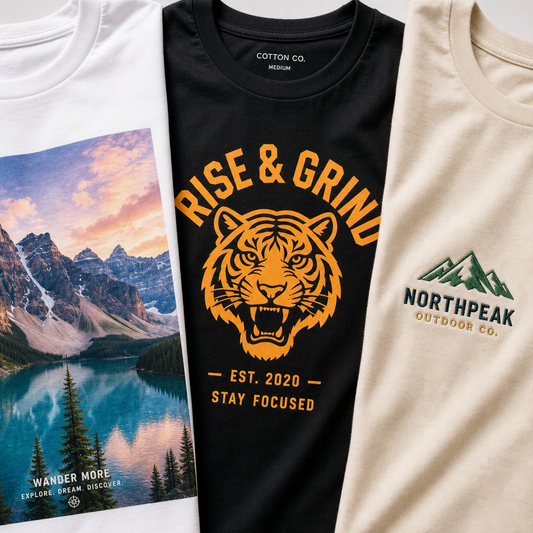 DTF vs Screen Printing vs Embroidery: Best for UK Business
