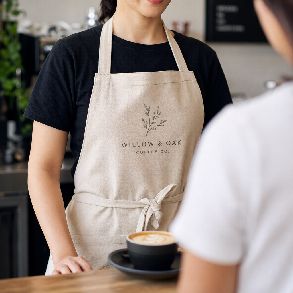 Custom Printed Aprons UK: Hospitality Buying Guide