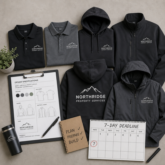 Order Custom Workwear for a New Business in 7 Days