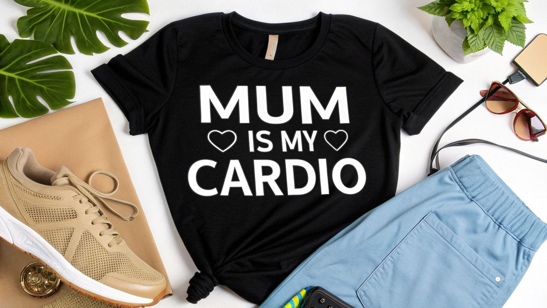 How to Style Your Mum Is My Cardio Shirt
