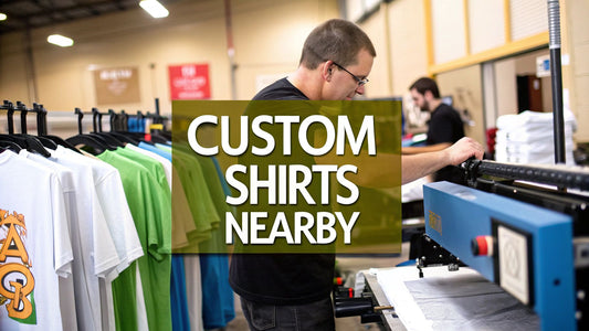Finding Custom Printed Shirts Near Me