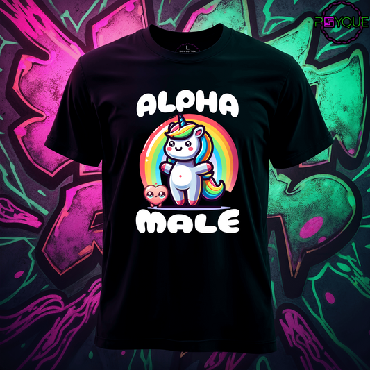 Alpha Male T-shirt #f1 - Psyque