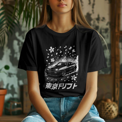 Tokyo Drifted – Sakura Speedcore T-Shirt #jp9 - Psyque