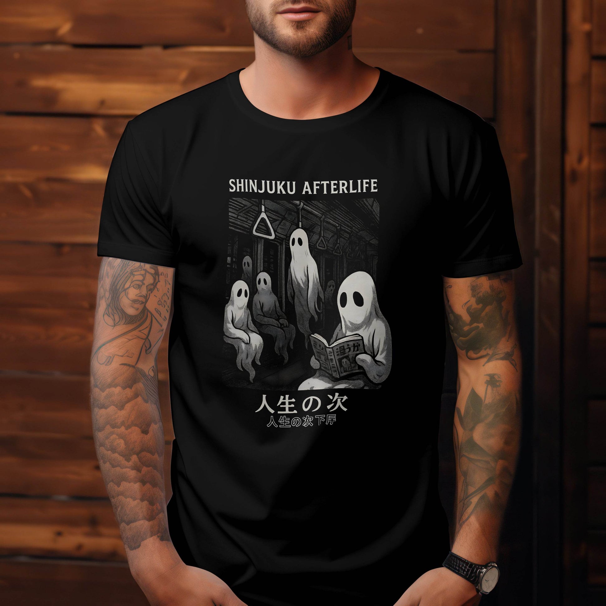 Shinjuku Afterlife – Next Stop: Beyond T-Shirt #jp7 - Psyque