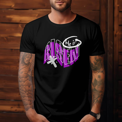 He Is Risen T-Shirt #re7 - Psyque