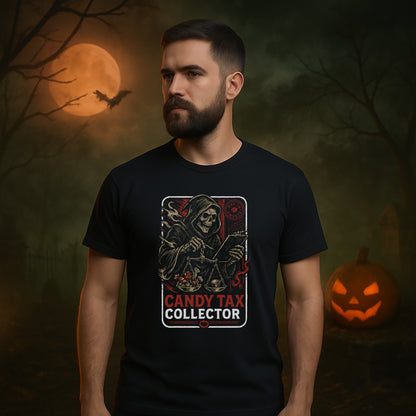 Candy Tax Collector Halloween T-Shirt #hl22