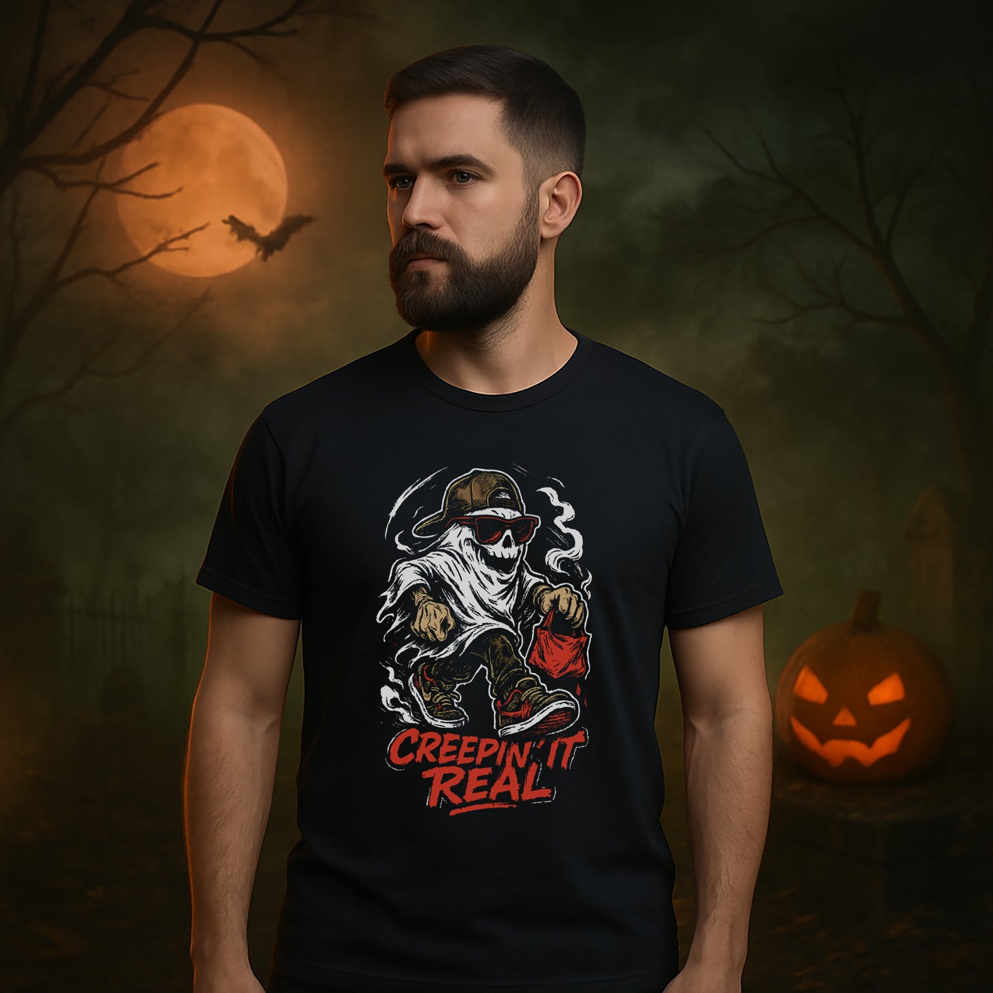 Creepin’ It Real Halloween T-Shirt #hl20