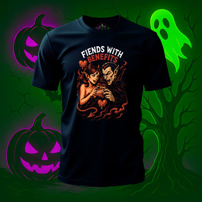 Fiends with Benefits Halloween T-Shirt #hl6