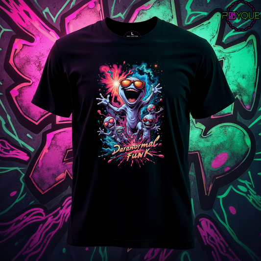Paranormal Funk – Galactic Groove T-shirt #p2b - Psyque