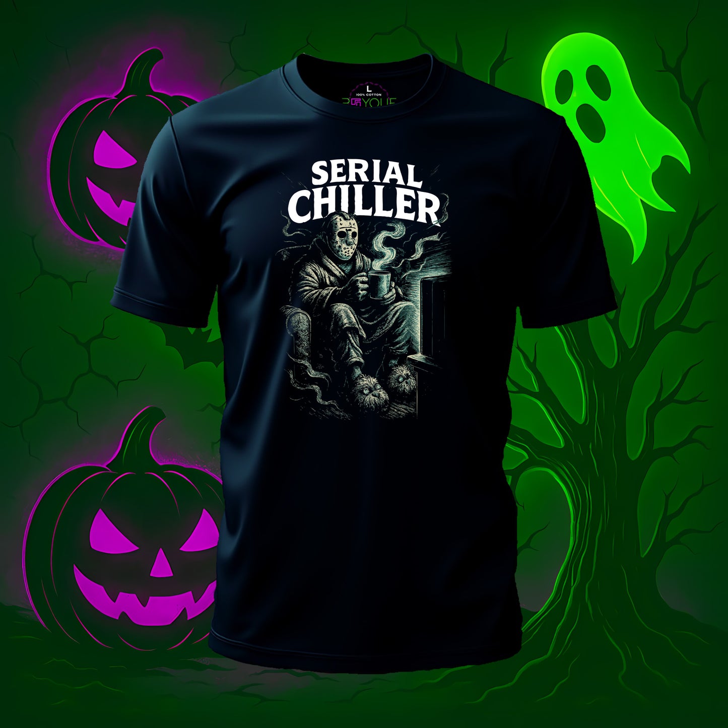 Serial Chiller Halloween T-Shirt #hl25