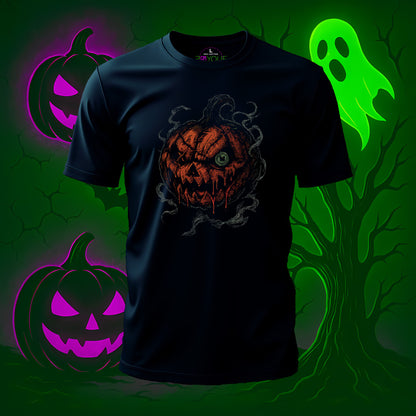 Stitched Halloween Lantern T-Shirt #hl3