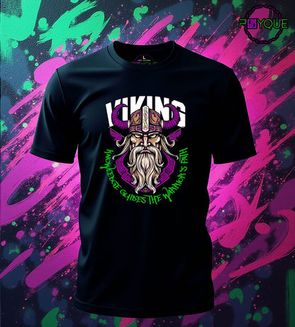 Viking – Knowledge Guides the Warrior Path T-Shirt #wv3 - Psyque
