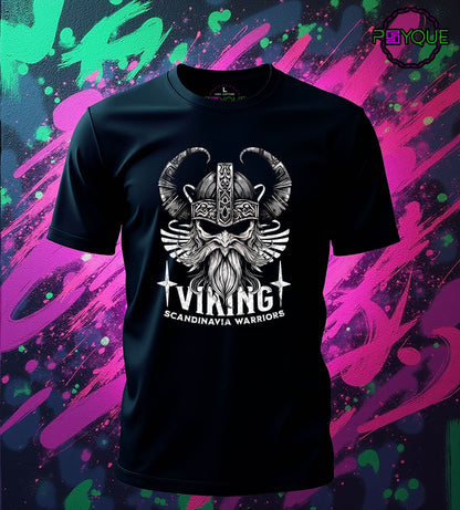 Viking – Scandinavia Warriors T-Shirt #wv6 - Psyque