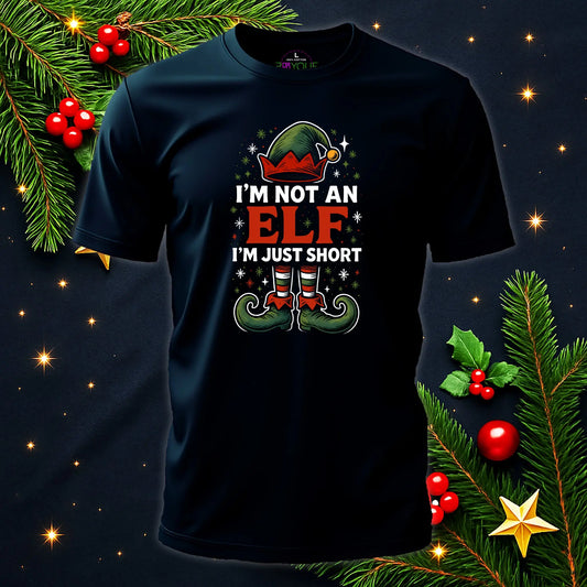 I’m Not an Elf I’m Just Short – Funny Christmas T-Shirt #xm8